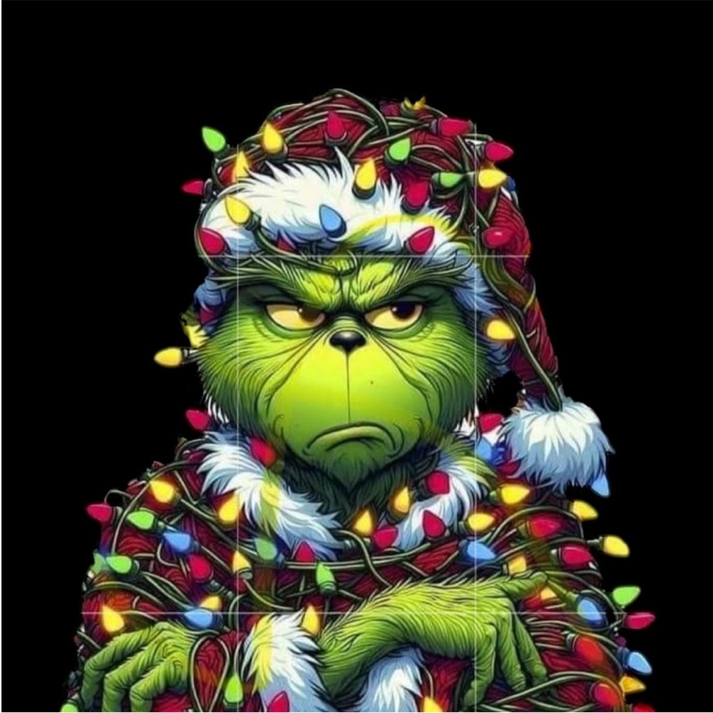 Grinch Holiday Lights Sweater